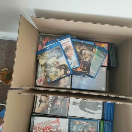 Photo of free Three boxes of DVDs (Denstone, Uttoxeter. ST14) #2