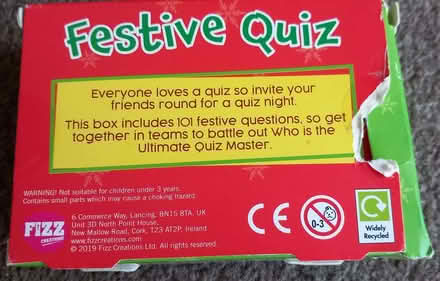 Photo of free Festive Quiz Christmas Game (Erith DA8) #2
