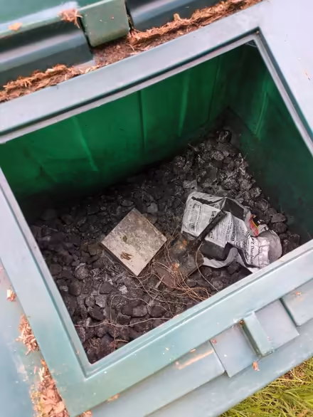 Photo of free Coal bunker / container (with coal) (Dunkeld, PH8) #2