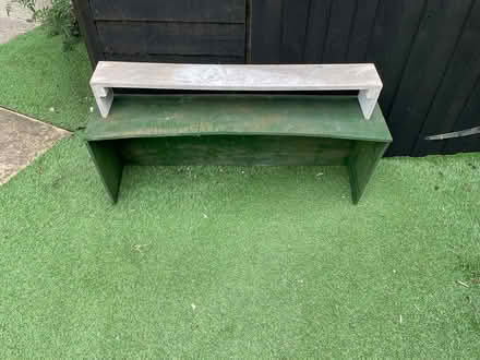 Photo of free One green and one white shelf (Bognor Regis PO21) #3