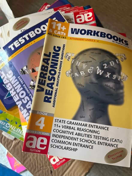 Photo of free 11+ practice books (Laindon SS15) #1