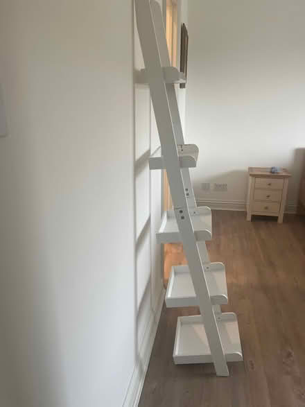 Photo of free Leaning white ladder shelf (Isleworth TW7) #3