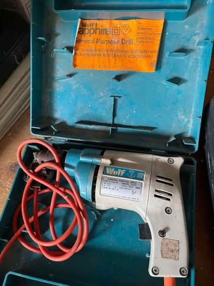 Photo of free wolf drill in box (Garthmyl SY15) #1