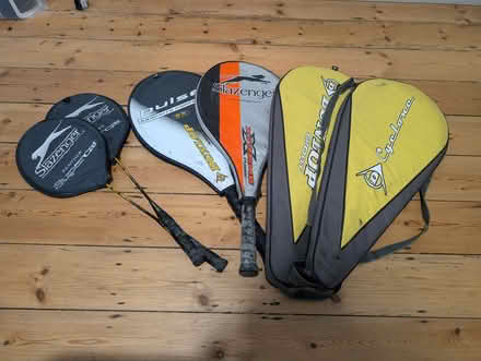 Photo of free 4 tennis rackets and 2 badminton rackets (Donnington Bridge OX4) #1