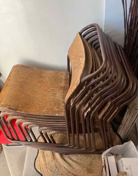 Photo of free Old school chairs for up-cycling (Hampstead NW3) #1