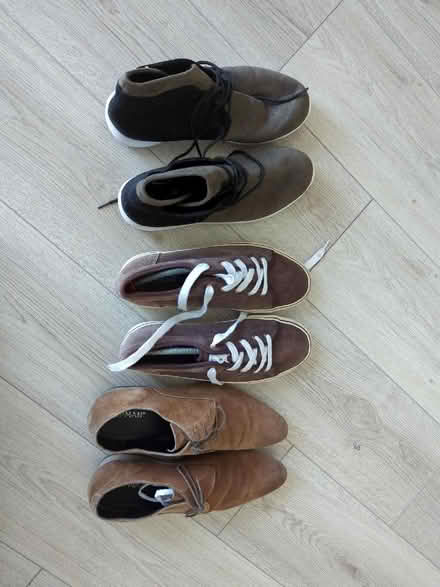 Photo of free 3 pairs of size 42/ UK 8 shoes (Purley CR8) #1