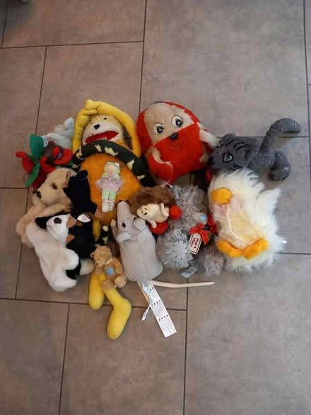 Photo of free Soft toys including hand puppets (Leatherhead KT22) #1