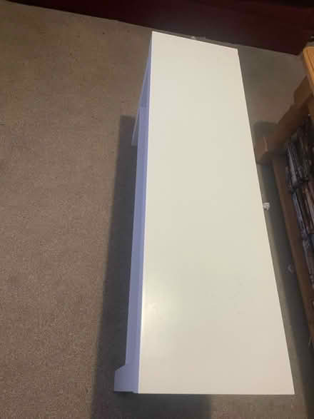 Photo of free two white tv stands/small tables (Sidcup DA15) #1