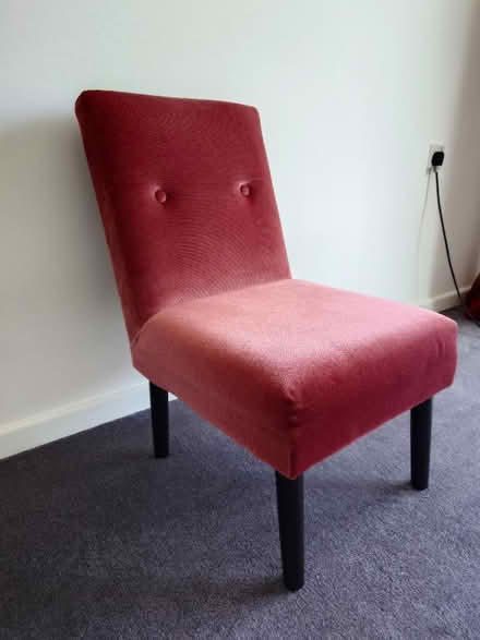 Photo of free Small chair - dusky pink (Seaford BN25) #1