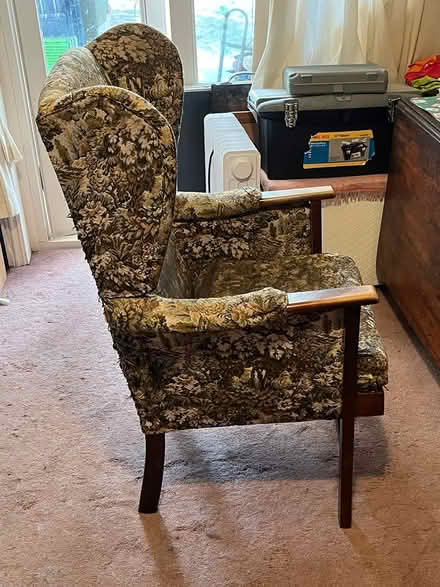 Photo of free Armchair needs reupholstering (Birmingham B28) #2