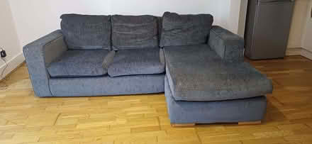 Photo of free Grey corner sofa (Hove BN3) #1