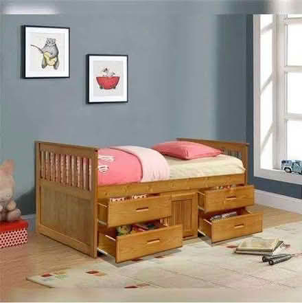 Photo of free Single, pine Captain's Bed (Gillingham ME7) #2