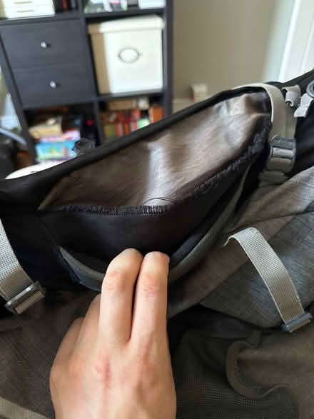 Photo of free 60 +15L travel backpack (holes) (SW9 6LW) #4