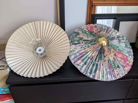 Photo of free Lampshades (ceiling + bedside/table) * 5 (Woking GU22) #1