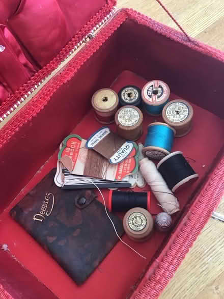 Photo of free Vintage sewing basket (Great Wakering Essex SS3) #3