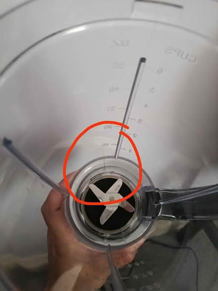 Photo of free Blender (cracked jug) (OX3 Wood Farm) #2