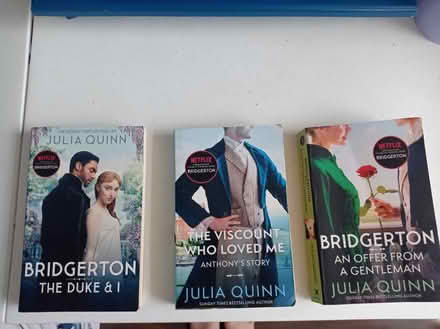 Photo of free Bridgerton books (Central Milton Keynes MK9) #1