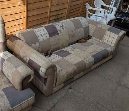Photo of free DFS Patchwork sofa (Old Denaby DN12) #1