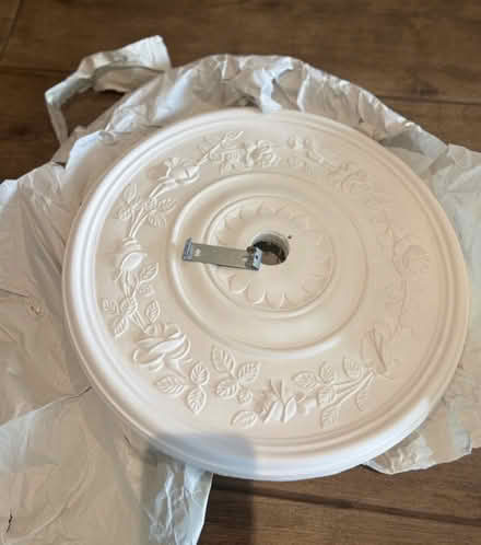 Photo of free Plaster ceiling rose (Shirley, Croydon, CR0) #1