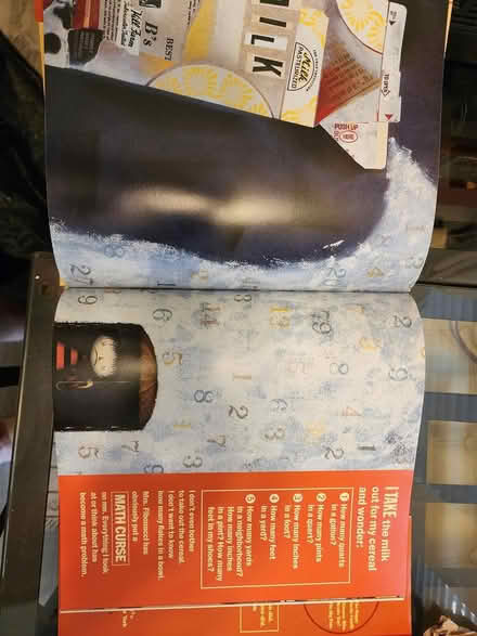 Photo of free Math Curse hardcover childrens book (Lanier Heights) #2