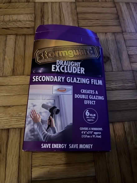 Photo of free Storm guard DRAUGHT EXCLUDER SECONDARY GLAZING FILM (Anerley SE19) #1
