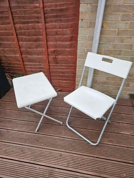 Photo of free Plastic Table & Chair (Woodley RG5) #1