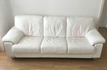 Photo of free 3 Seater Leather Sofa (Ickenham) #1