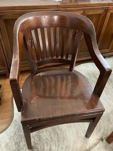 Photo of free Oak bankers chair (Silver Spring, MD) #3