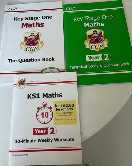 Photo of free KS1 Maths books (CM1 Broomfield) #1