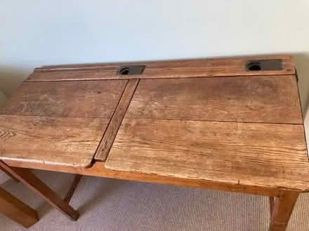 Photo of free vintage school desk (Clevedon BS21) #1