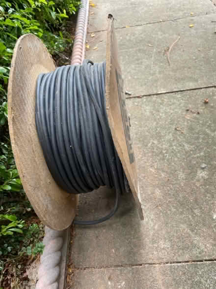 Photo of free Drum of black rubber flex 1.5mm2 (CV10 Galley Common) #1