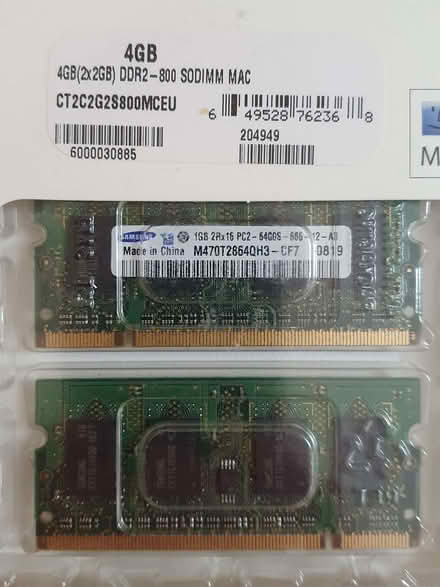 Photo of free Old RAM for Mac and PC (Mottingham SE9) #2