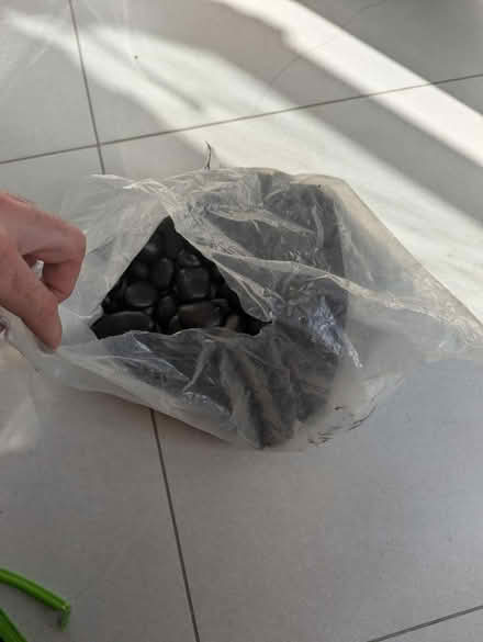 Photo of free Large bag of dark pebbles (OX4 Boulter Street) #1