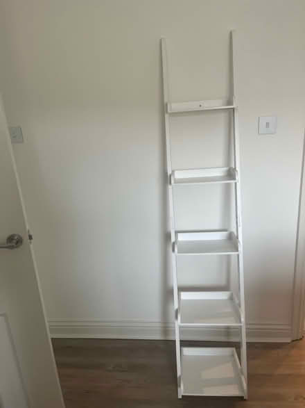 Photo of free Leaning white ladder shelf (Isleworth TW7) #2