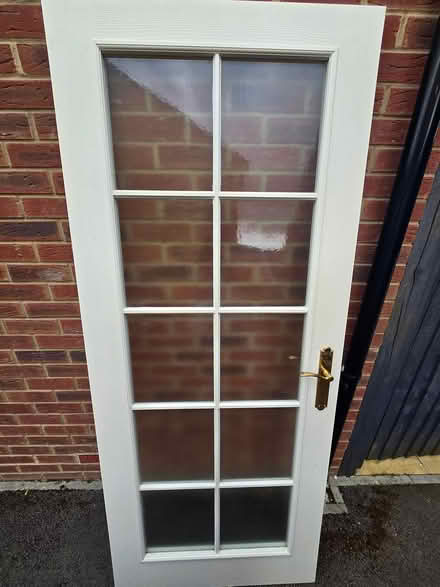 Photo of free 2 x Internal Glass Panelled Doors (Longworth, OX13) #1