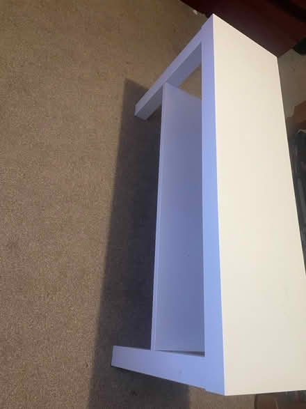 Photo of free two white tv stands/small tables (Sidcup DA15) #2