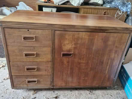 Photo of free Wooden sewing machine cabinet (Thornaby, Stockton-on-Tees) #1