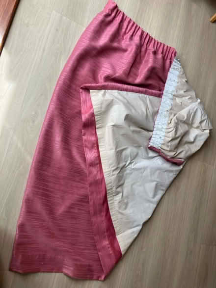 Photo of free Pair of Pink Curtains (North Abingdon OX14) #1