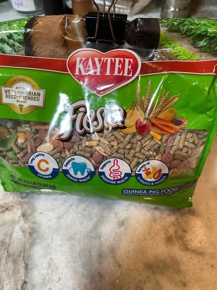 Photo of free Kaytee Fiesta guinea pig food (South Leesburg near Brambleton) #1