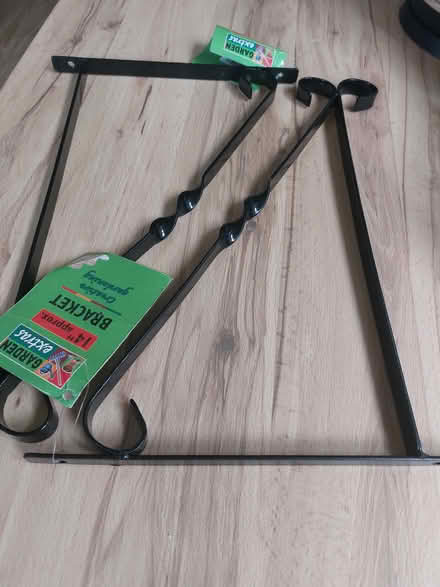 Photo of free 2 X Hanging basket brackets (Welwyn AL6) #1