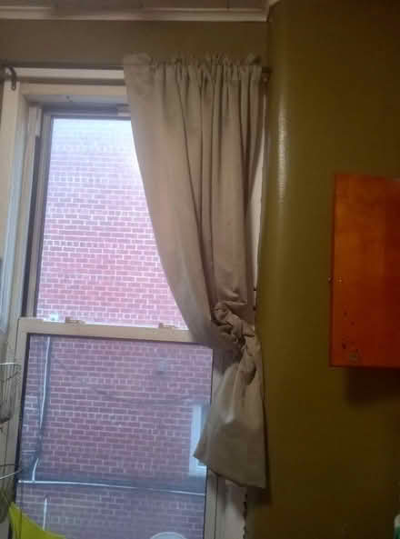 Photo of free Curtains,2 heavy duty clothing rack (Kensington, Brooklyn) #1