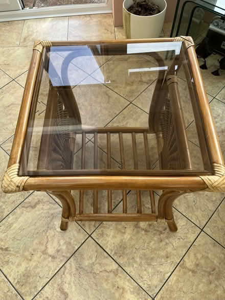 Photo of free Cane table (Wraxall BS48) #1