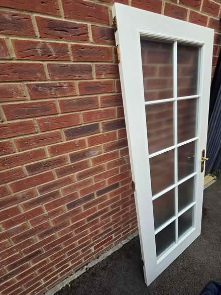 Photo of free 2 x Internal Glass Panelled Doors (Longworth, OX13) #3