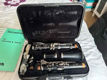 Photo of free Clarinet (needs a clean & service + music + stand (Bushey Village WD23) #1
