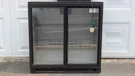 Photo of free Fridge - glass sliding doors (Brook Green, W14) #1