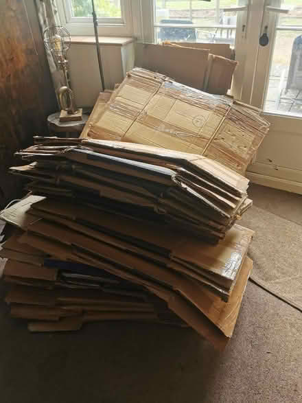 Photo of free Large strong cardboard packing boxes (Leominster HR6) #1