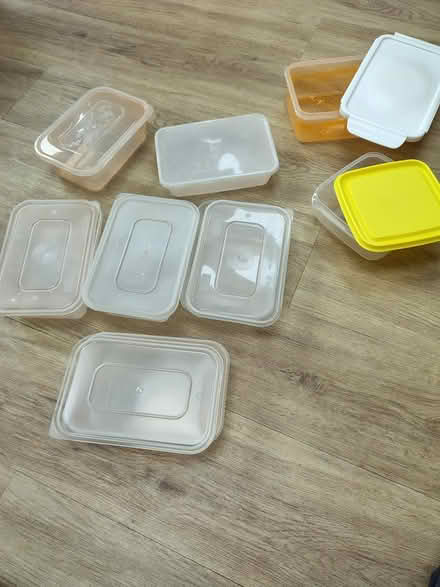 Photo of free Plastic storage tubs (Heatherside) #1