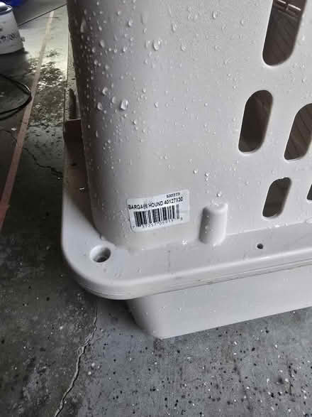 Photo of free Lg dog crate - used to fly (21704) (Near Spring Ridge and 144) #3