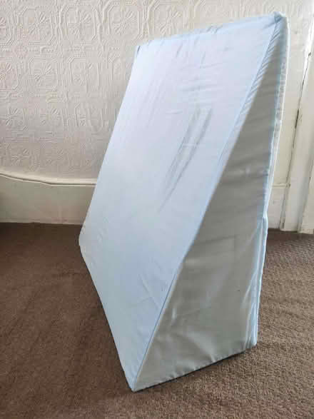 Photo of free Foam wedge support pillow (approximately 60x60x25cm) (Muswell Hill N10) #1