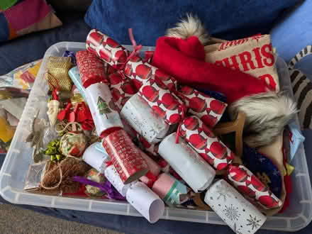 Photo of free Large box worth of Christmas stuff (Cam GL11) #1